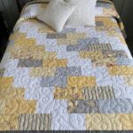 Staggered Bricks Quilt E2E FlyLikeAButterfly